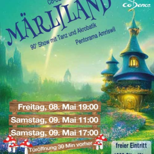 ✨ Bald ist es soweit! ✨ Wir freuen uns sehr, als Sponsor bei „Märliland – Co-Dance in Motion 2026“ dabei zu sein. 💫 Fre...
